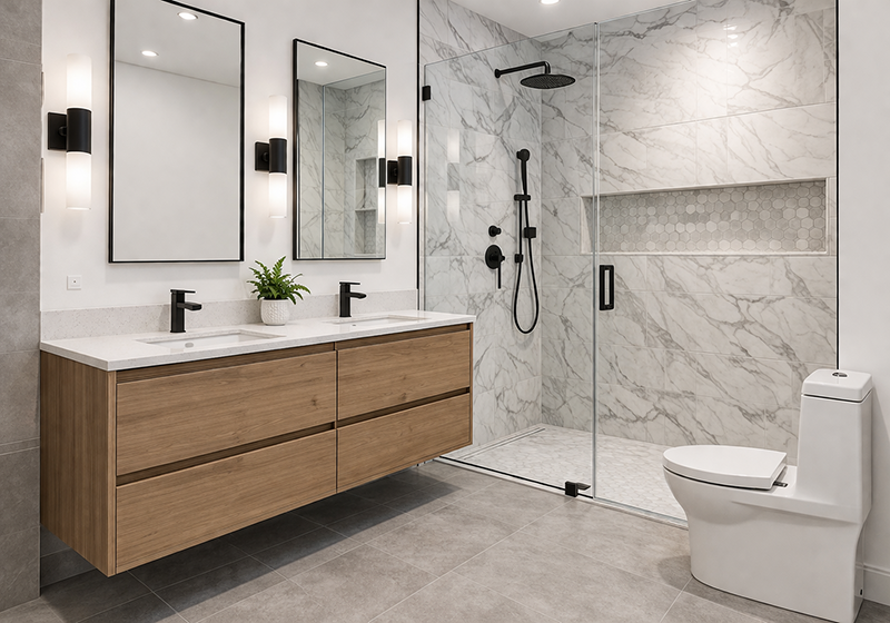 Modern Bathroom Remodel
